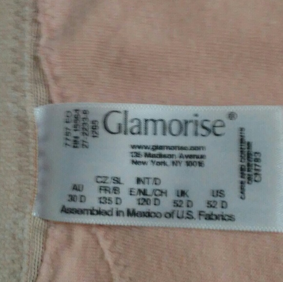 Glamorise bra 52D plus unlined full coverage - Picture 5 of 5